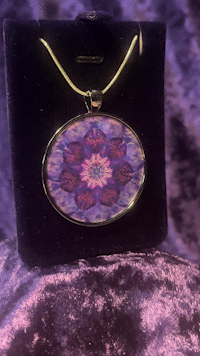 Water Iris Large Pendant