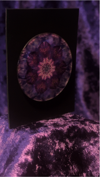 Water Iris Pin