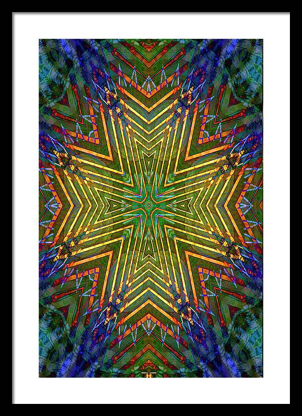 Aisle Cross - Framed Print