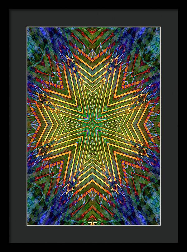 Aisle Cross - Framed Print