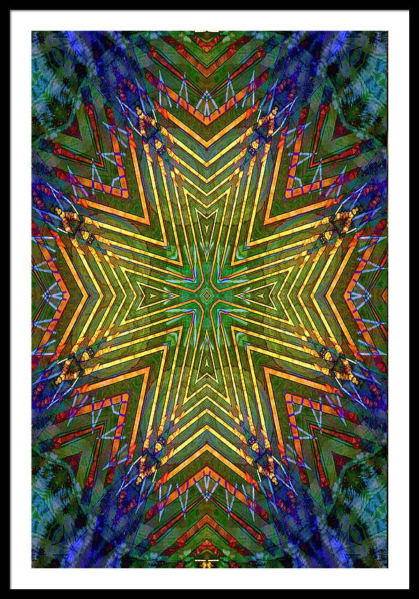 Aisle Cross - Framed Print