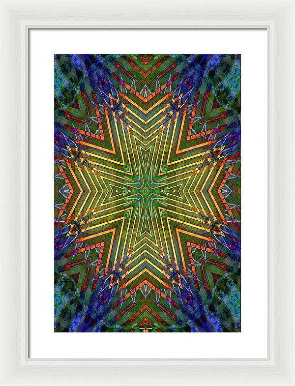 Aisle Cross - Framed Print