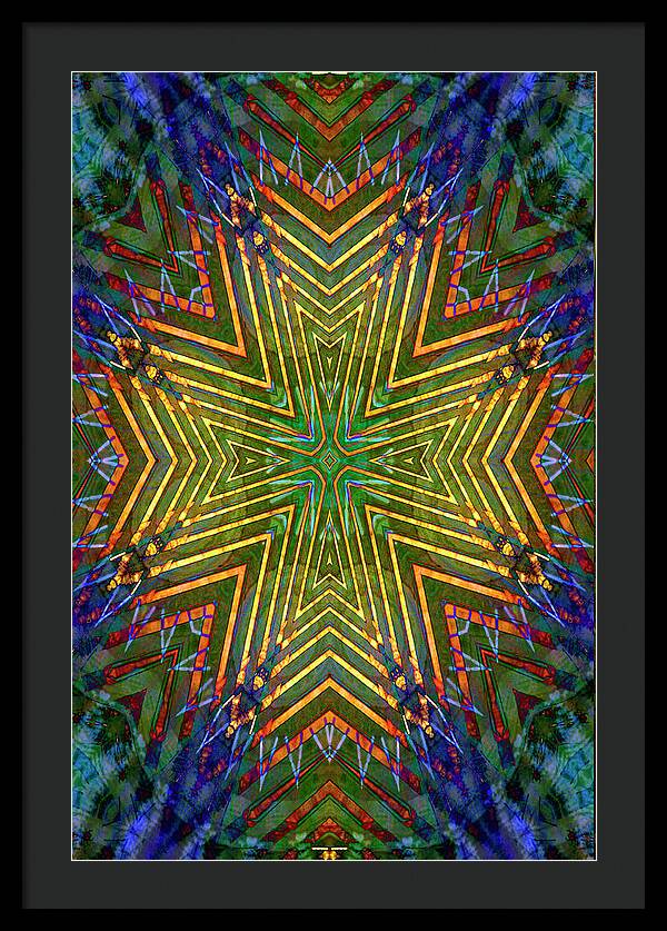 Aisle Cross - Framed Print