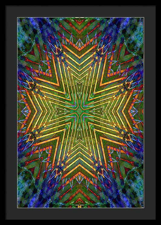 Aisle Cross - Framed Print