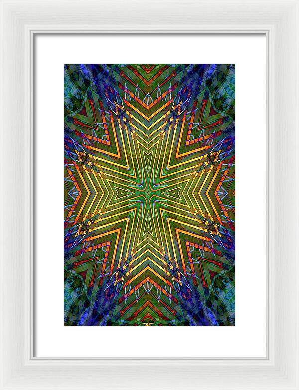 Aisle Cross - Framed Print