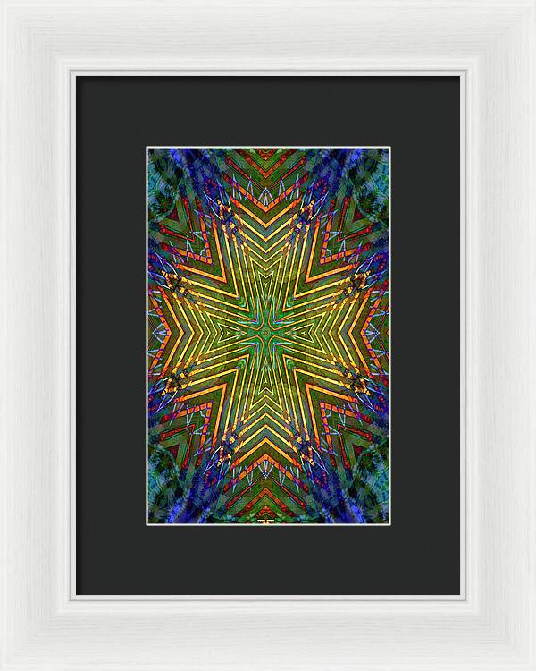 Aisle Cross - Framed Print