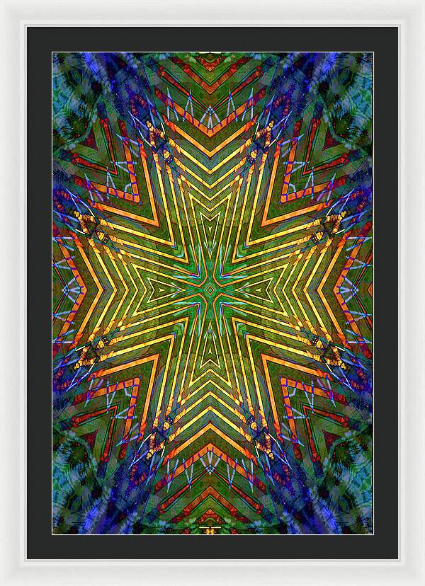 Aisle Cross - Framed Print