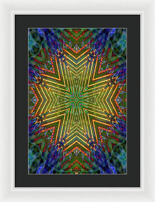 Aisle Cross - Framed Print