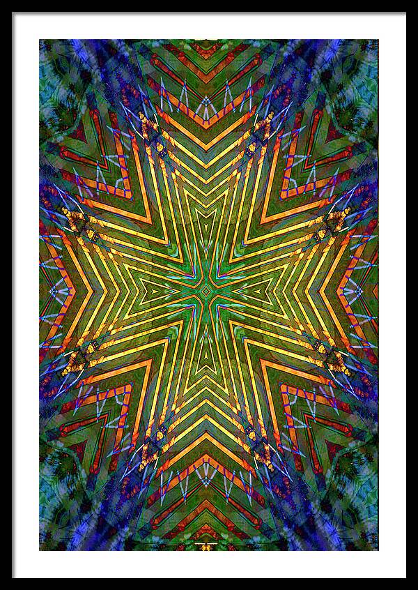 Aisle Cross - Framed Print