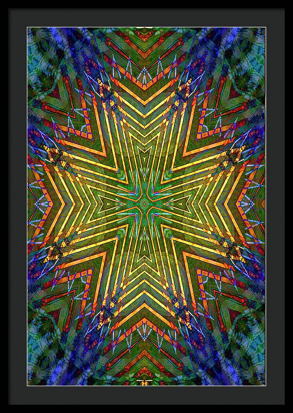 Aisle Cross - Framed Print