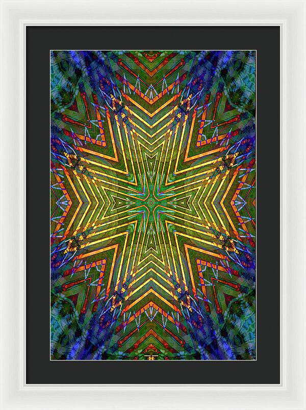 Aisle Cross - Framed Print