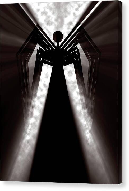 Angel Home - Canvas Print