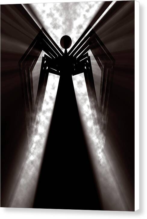 Angel Home - Canvas Print