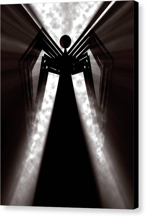 Angel Home - Canvas Print