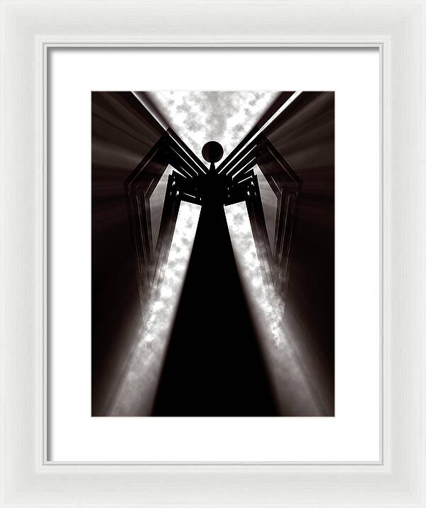 Angel Home - Framed Print
