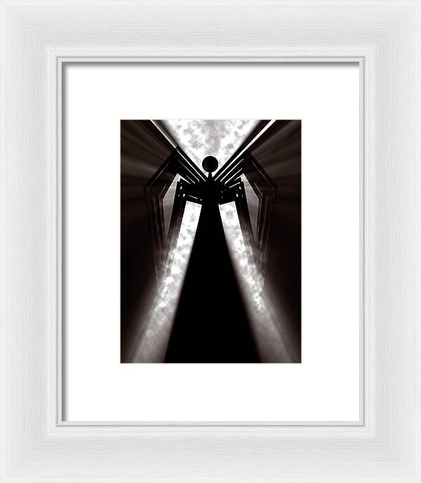 Angel Home - Framed Print