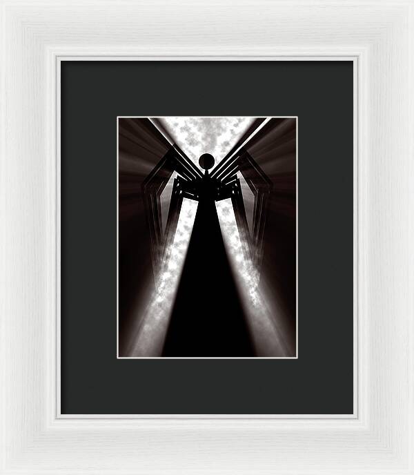 Angel Home - Framed Print