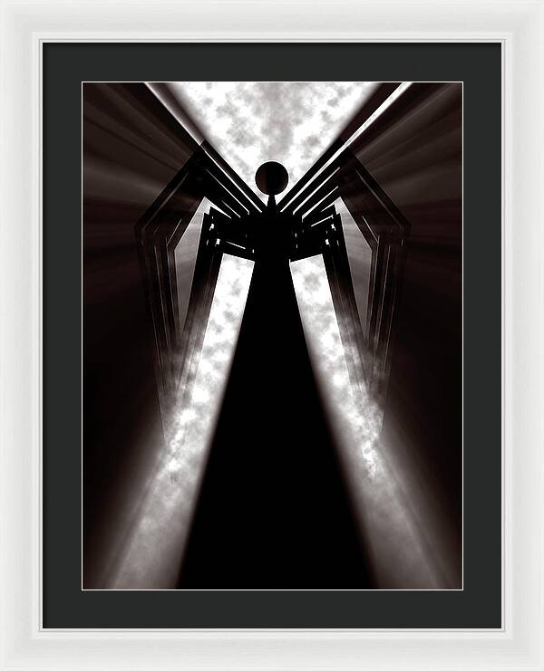 Angel Home - Framed Print