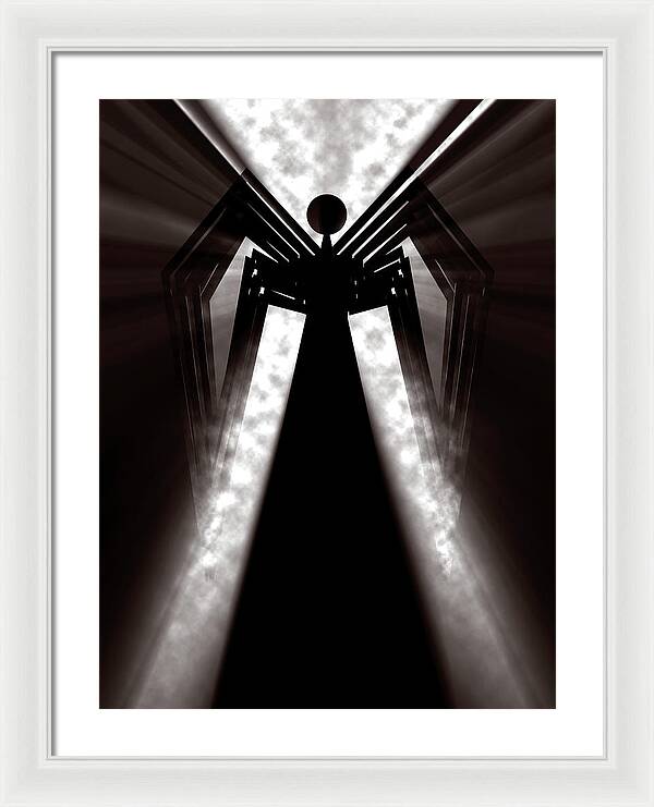 Angel Home - Framed Print