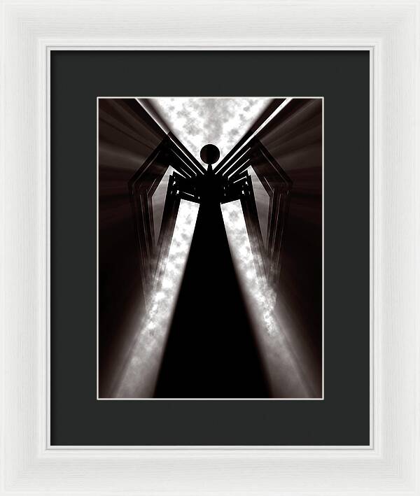 Angel Home - Framed Print