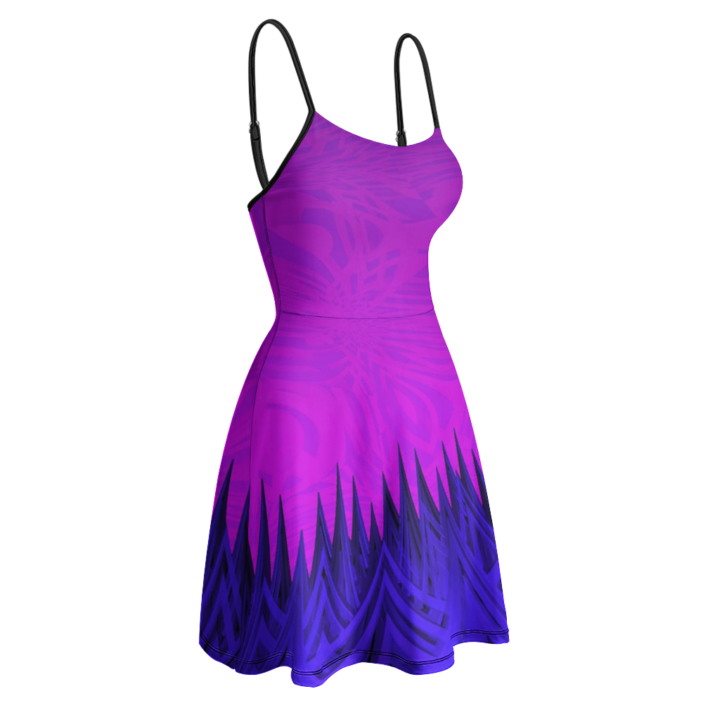 Sea of Love Sling Short Dress