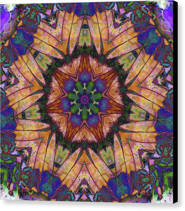 Butterfly Mandala - Canvas Print