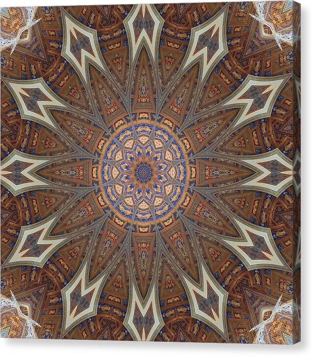 Cathedral Swirls - Canvas Print