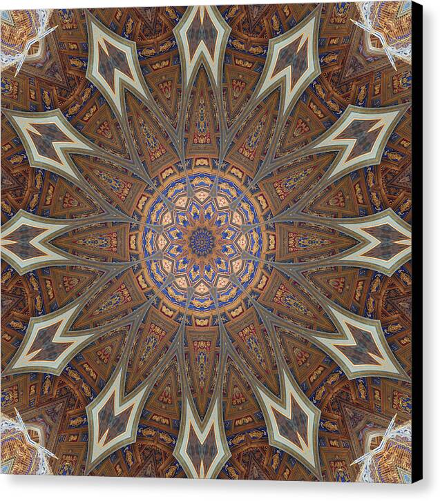 Cathedral Swirls - Canvas Print