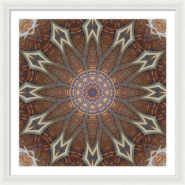 Cathedral Swirls - Framed Print