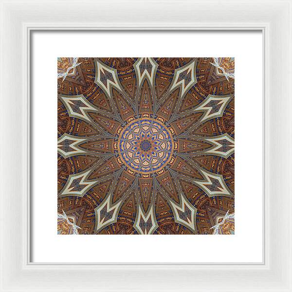 Cathedral Swirls - Framed Print