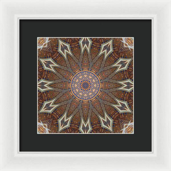 Cathedral Swirls - Framed Print