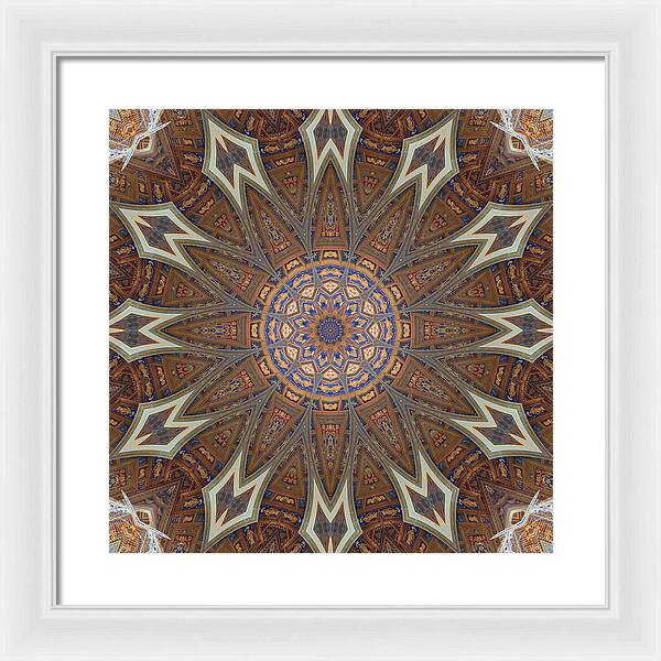 Cathedral Swirls - Framed Print