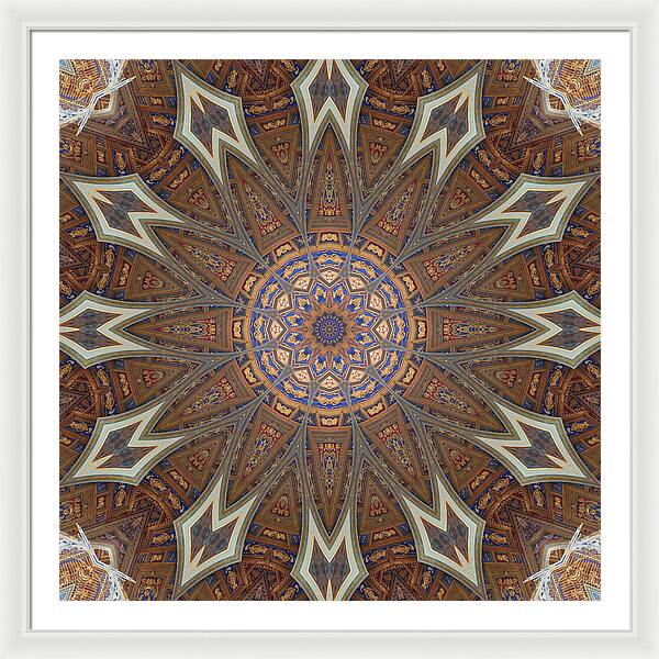 Cathedral Swirls - Framed Print