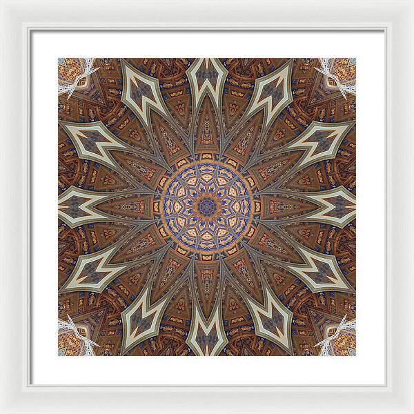 Cathedral Swirls - Framed Print