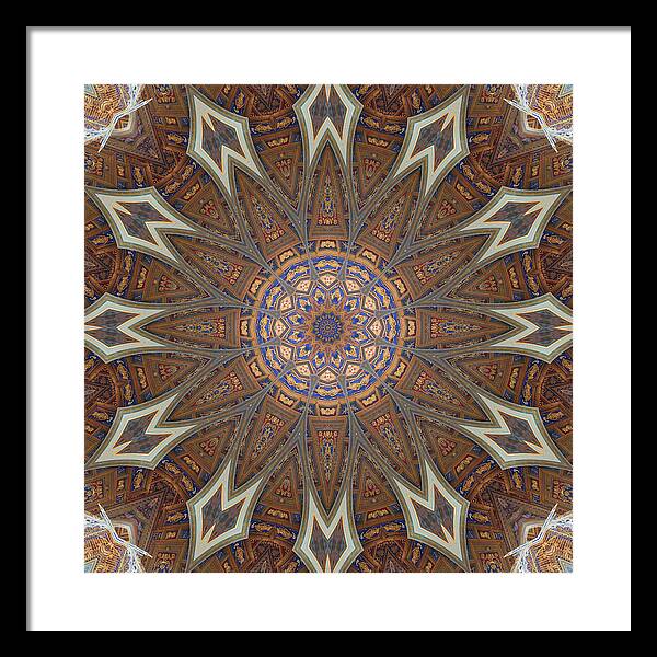 Cathedral Swirls - Framed Print