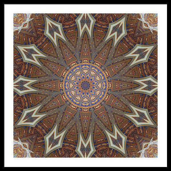 Cathedral Swirls - Framed Print