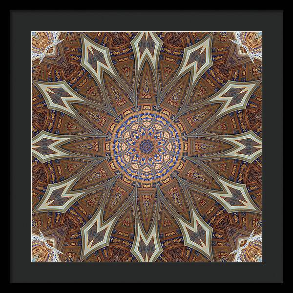 Cathedral Swirls - Framed Print