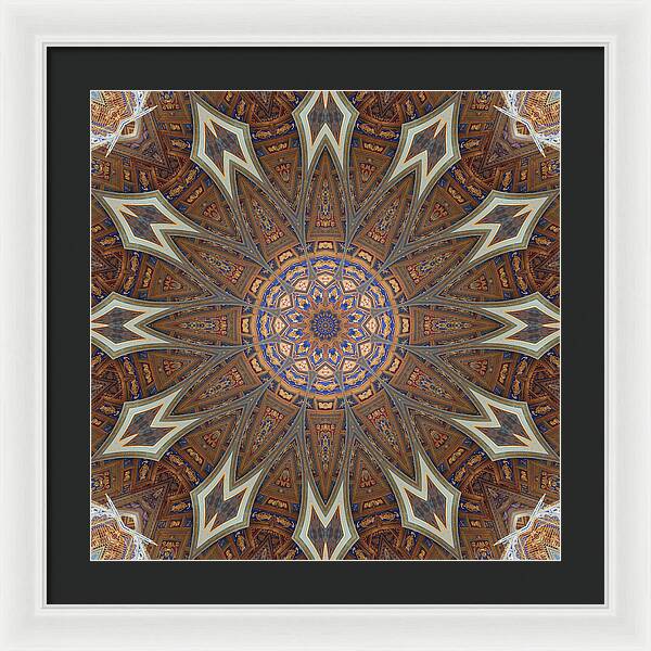 Cathedral Swirls - Framed Print