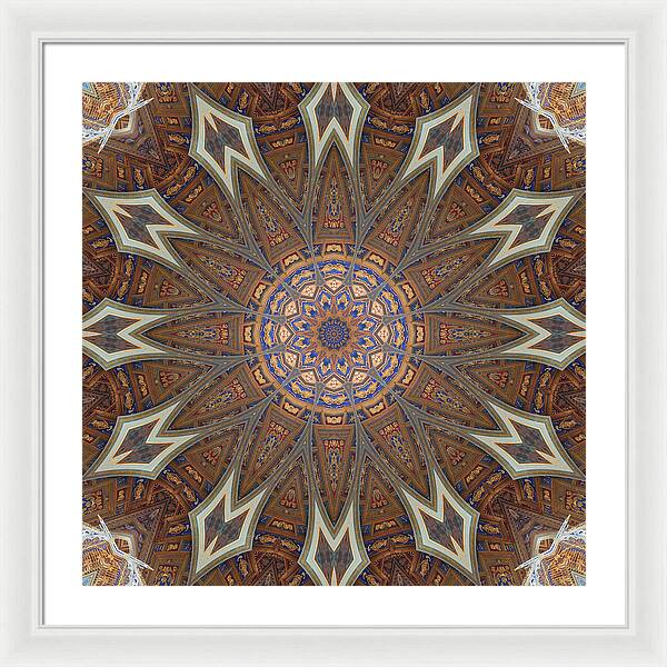 Cathedral Swirls - Framed Print