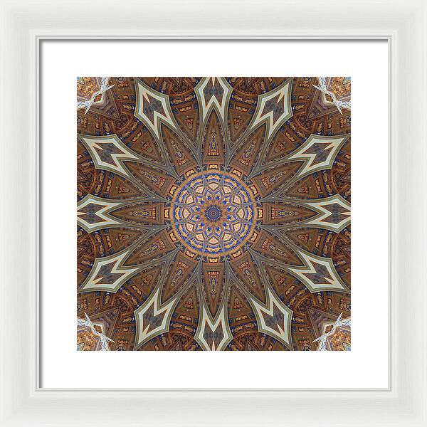 Cathedral Swirls - Framed Print
