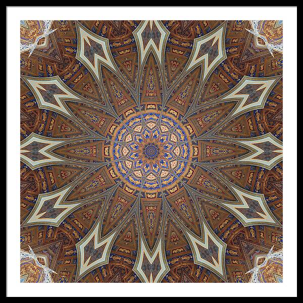 Cathedral Swirls - Framed Print