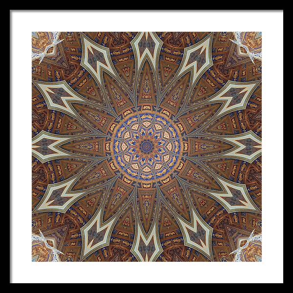Cathedral Swirls - Framed Print