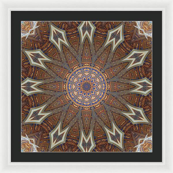 Cathedral Swirls - Framed Print