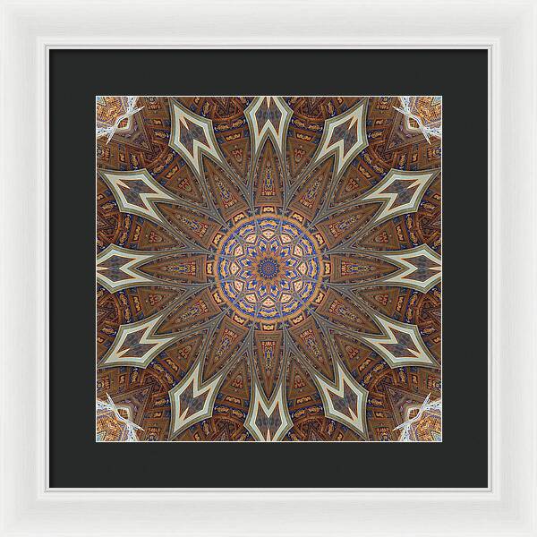 Cathedral Swirls - Framed Print