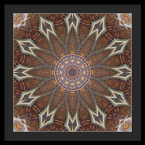Cathedral Swirls - Framed Print