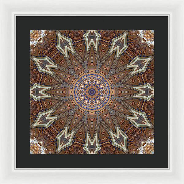 Cathedral Swirls - Framed Print