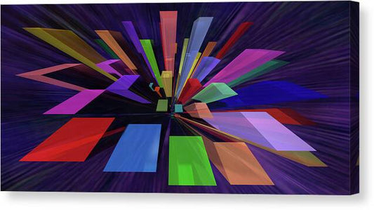 Colour City - Canvas Print