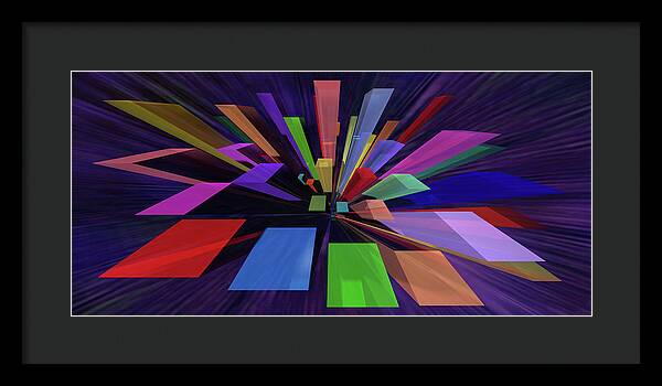 Colour City - Framed Print