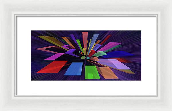 Colour City - Framed Print