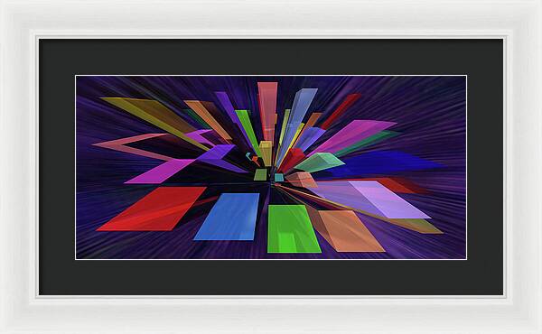 Colour City - Framed Print